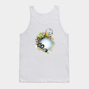 Abstract Floral Design 8 Tank Top